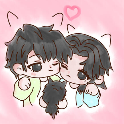 Chibi couple